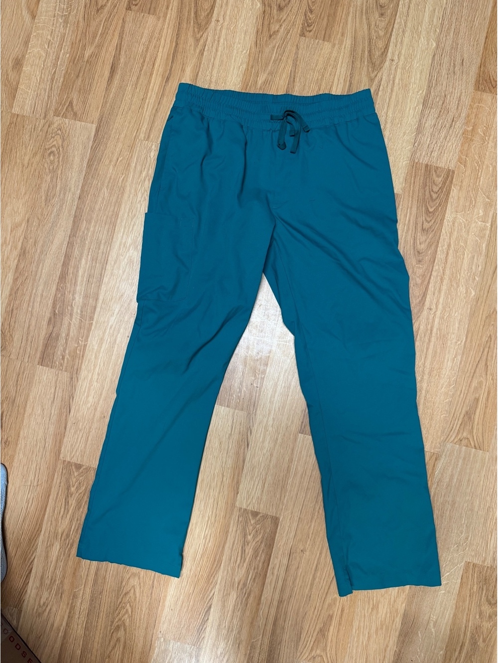 Wink Boundless Men's Modern Fit Teal Scrub Pants Large